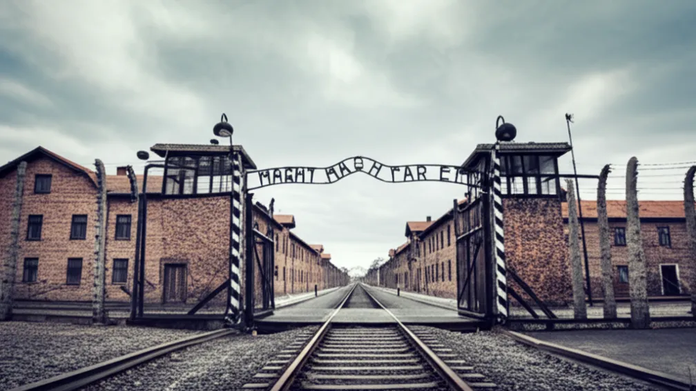 Gest Neonazist la Auschwitz: Elevi Germani în Scandal