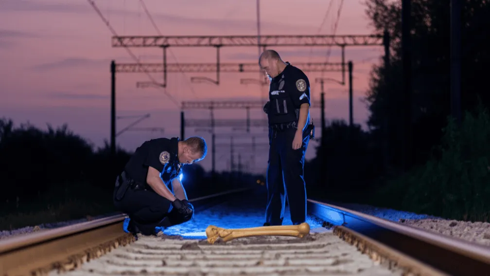 «Saulheim: Poliția găsește os de Halloween»