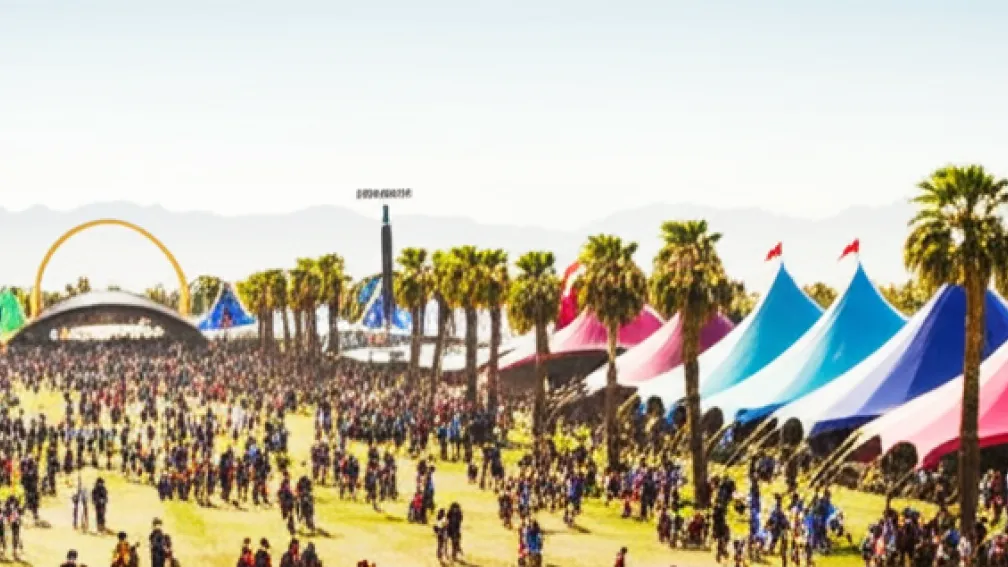 Leni Klum și vedetele la Coachella