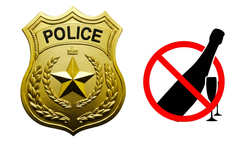 Scandal în Poliție - Interdicție de alcool la Poliția Regională