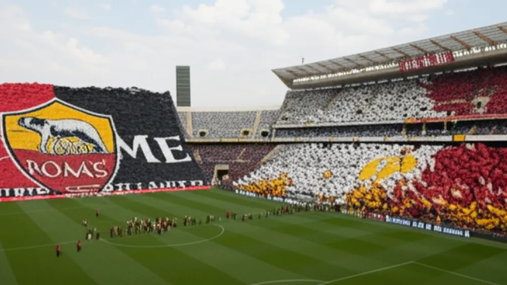 Declarație de dragoste pentru Roma - Această coregrafie a fanilor Lazio te va uimi!