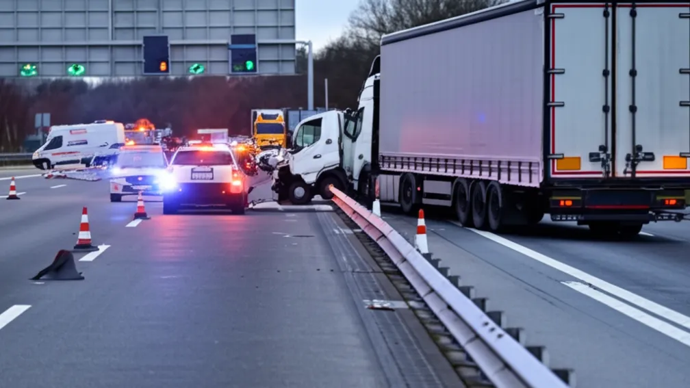 Accident Grav pe Autostradă în Germania: Un Tânăr Șofer Decedat