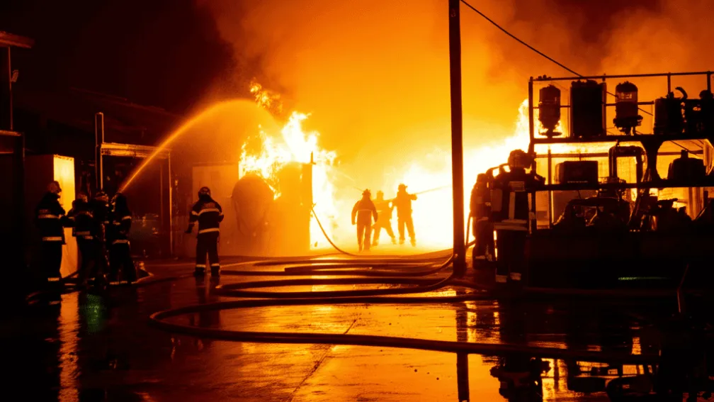 Incendiu devastator distruge atelier: pagube de jumătate de milion de euro