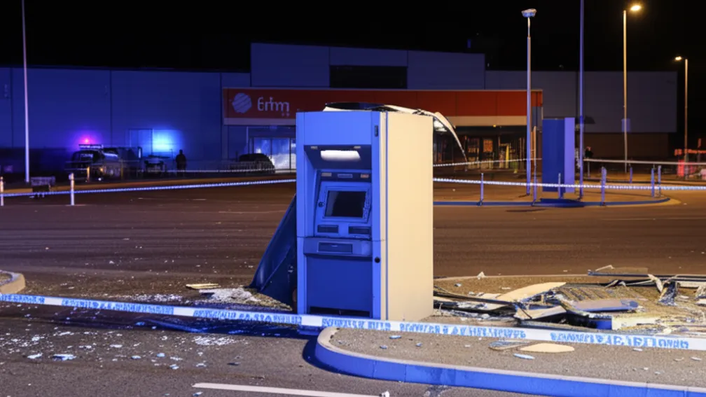 Bancomat aruncat în aer în Bavaria: Autorii căutați