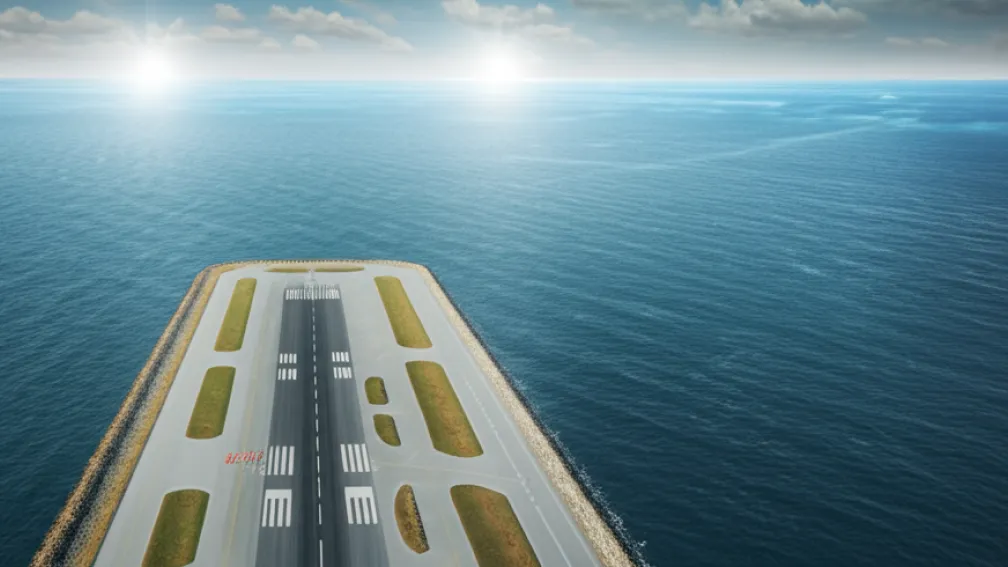 Aeroportul Kansai: Risc major de scufundare