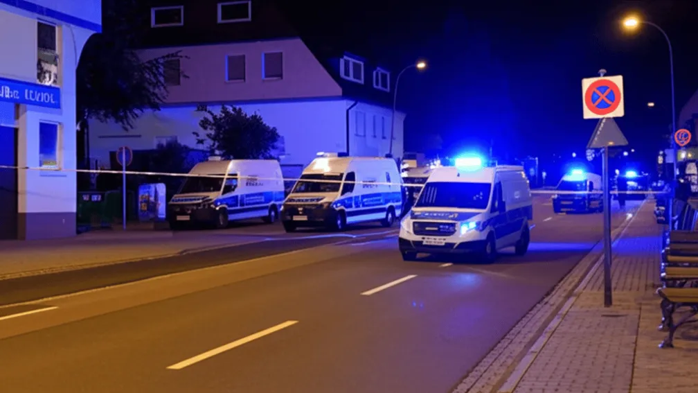Erftstadt: Bărbat (40 de ani) amenință poliția cu un cuțit