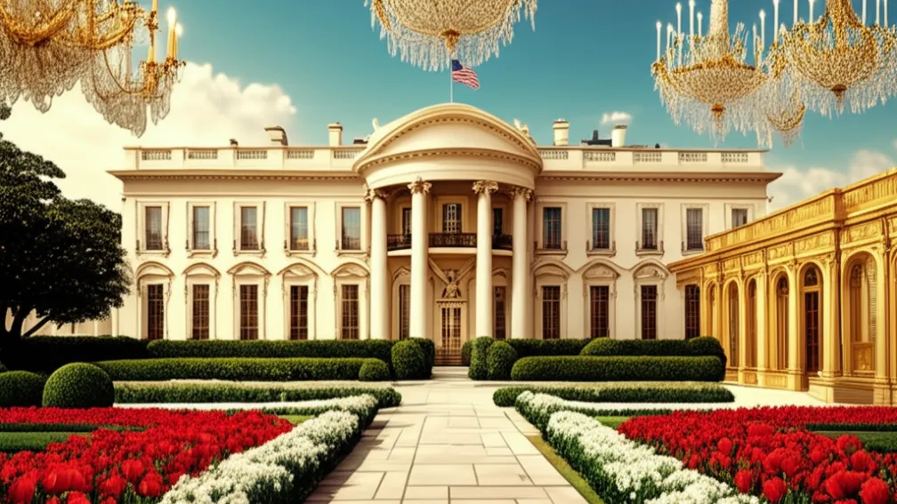 Fastuos ca Mar-a-Lago - Mai mult aur! Trump renovează Casa Albă
