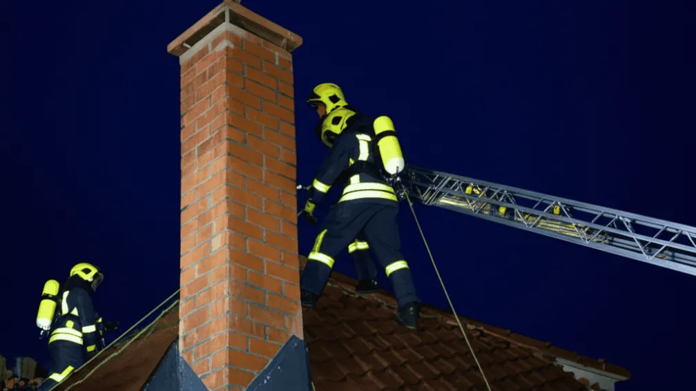 Dramă cu pisică în coșul de fum: pisica mușcă salvatorul