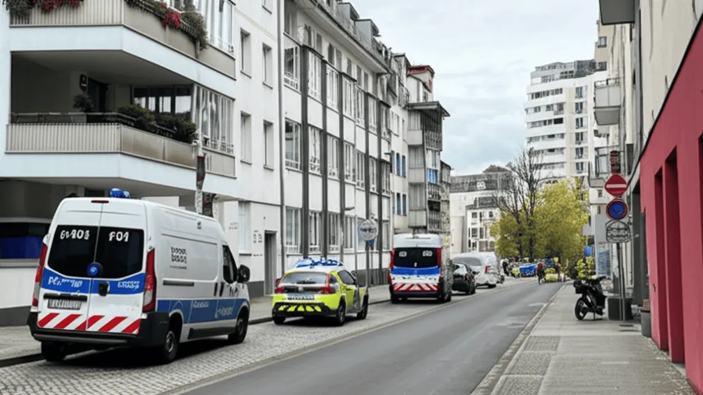 «Alertă la Frankfurt: Senioară amenință cu gaz»