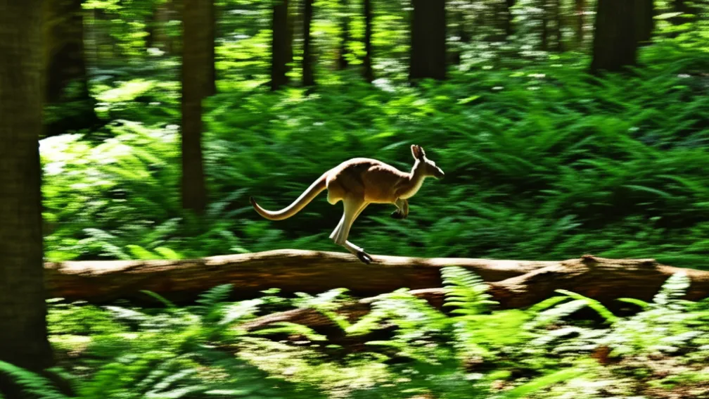 Cangur în Bavaria: Surpriză în pădure!