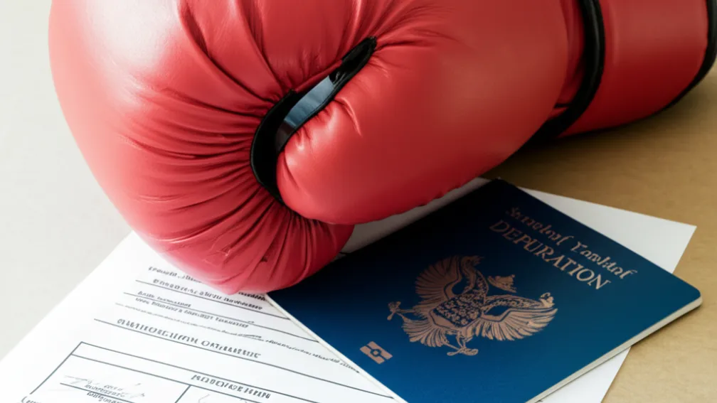 Campion german la box, amenințat cu deportarea