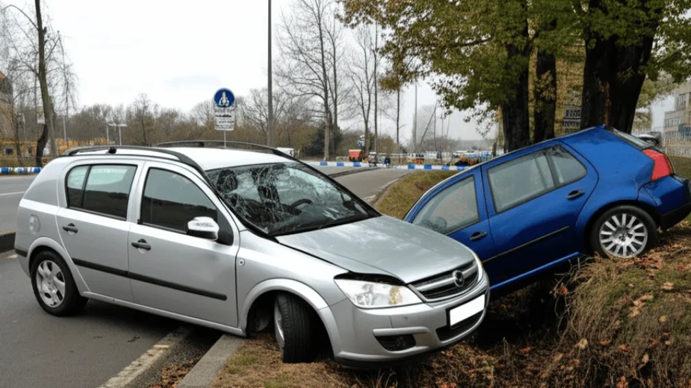 Accident grav Brühl: Coliziune frontală, două rănițe