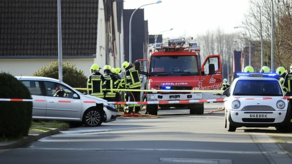 Wuppertal: Bătrân de 86 de ani, răsturnat cu mașina