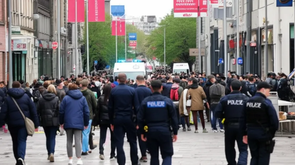 Haos la Filmare YouTube în Frankfurt