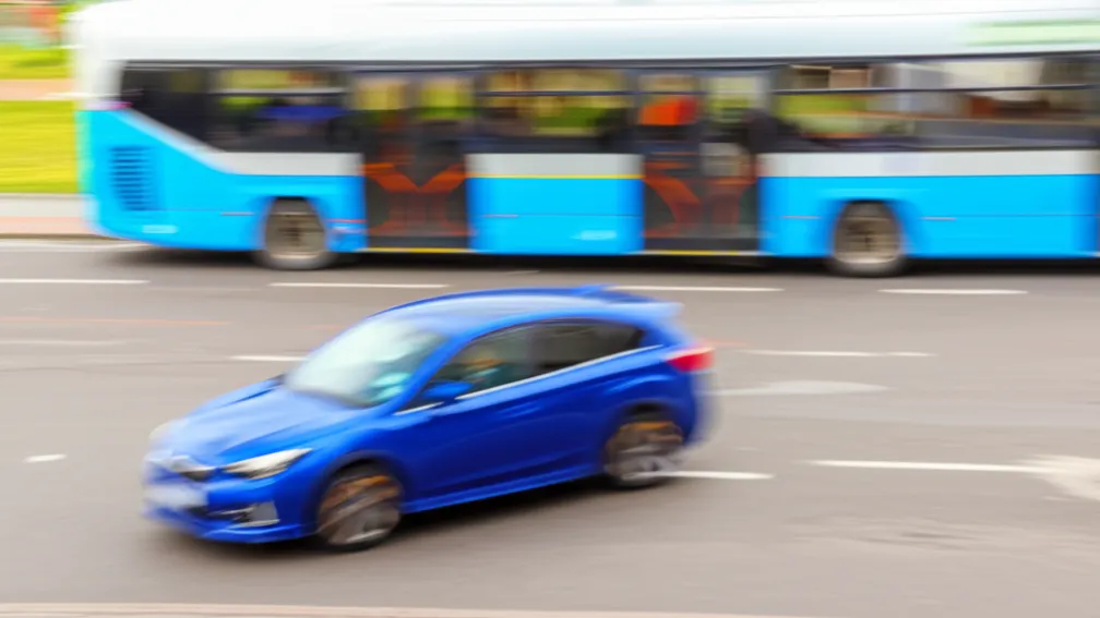 Accident autobuz Bad Schwartau: Pasageră rănită