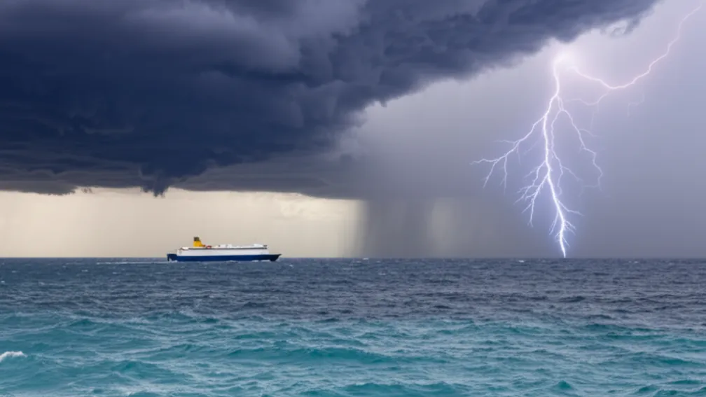 Furtună și fulgere în Mallorca - Momente de șoc din cauza vremii extreme