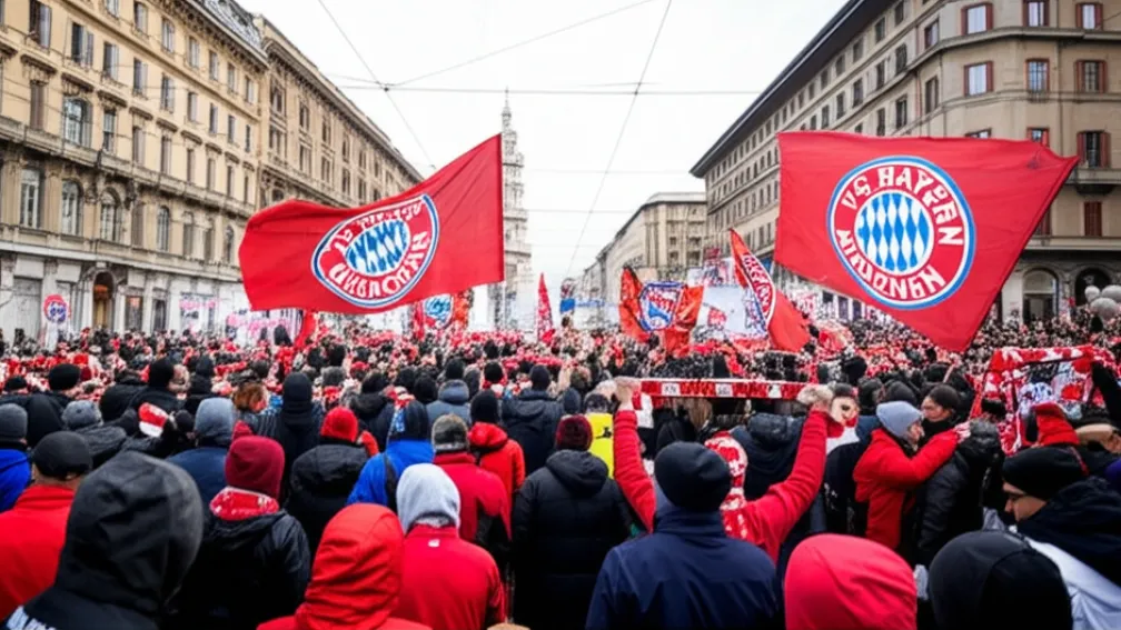 Fanii Bayern, Petrecere la Milano!