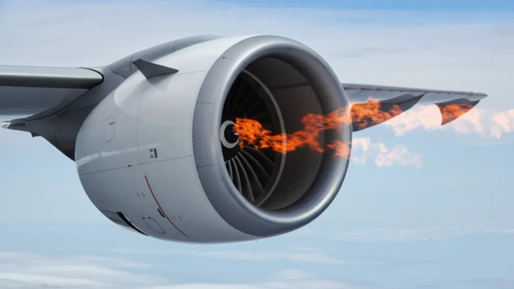 Panică în aer: Avion în flăcări din cauza iepurilor