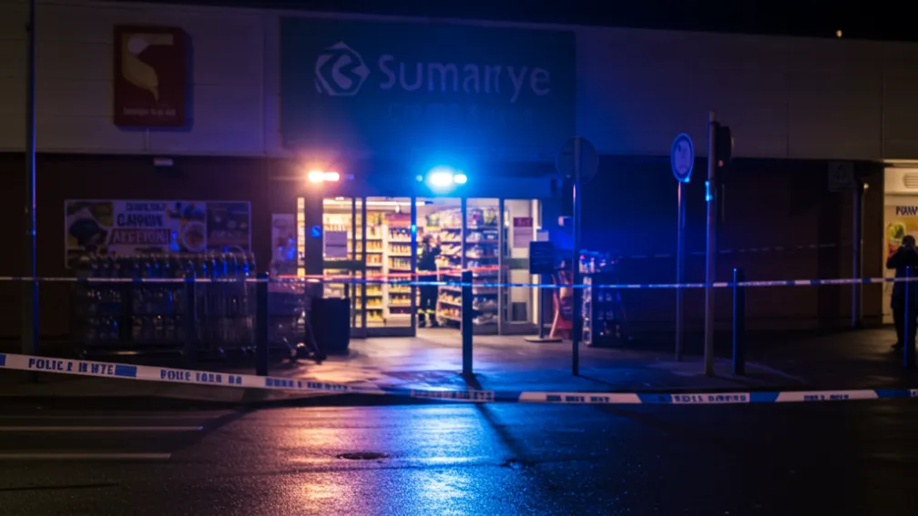 Atac cu cuțit la supermarket în Saxonia - Tânăr de 23 de ani reținut