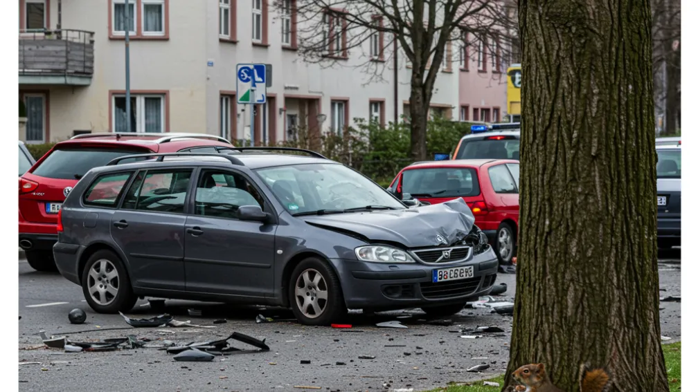 Speyer: O veveriță provoacă un accident