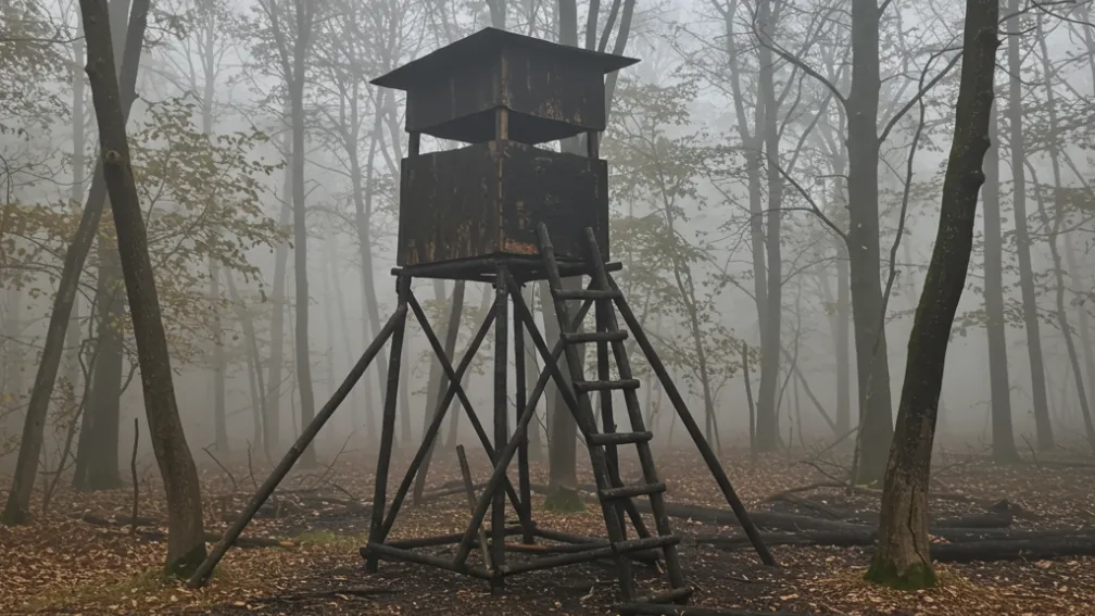 Incendiu distruge un observator de vânătoare în Hörsum