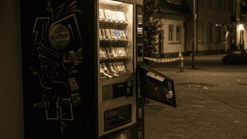 Furt la Klein Förste: Hoții sparg un automat de țigări