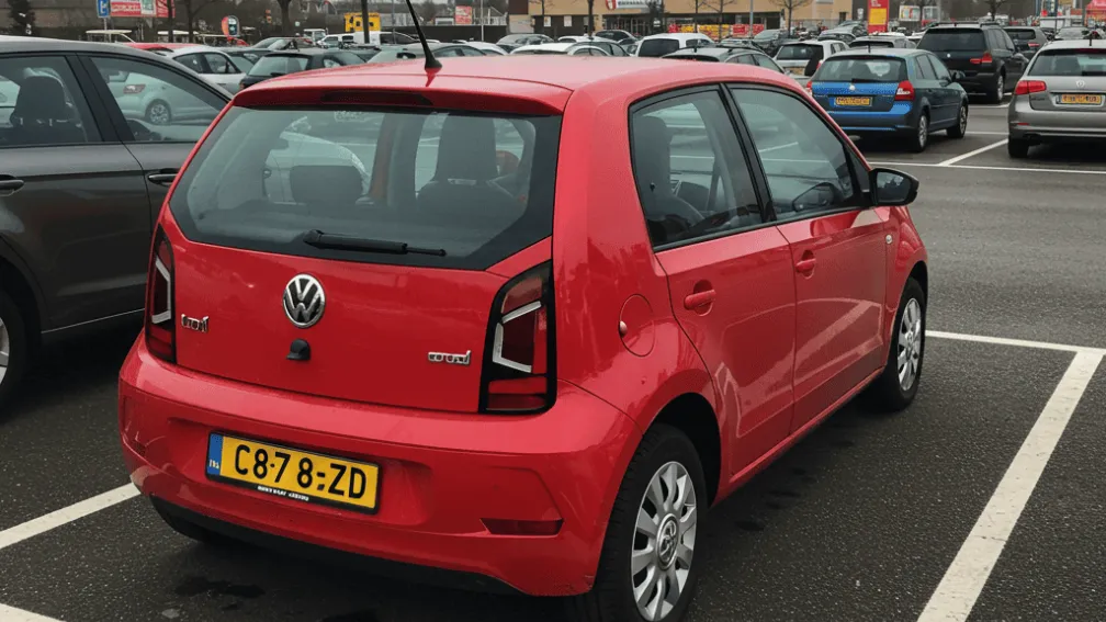 Bad Nenndorf - Fuga de la locul accidentului într-o parcare de supermarket