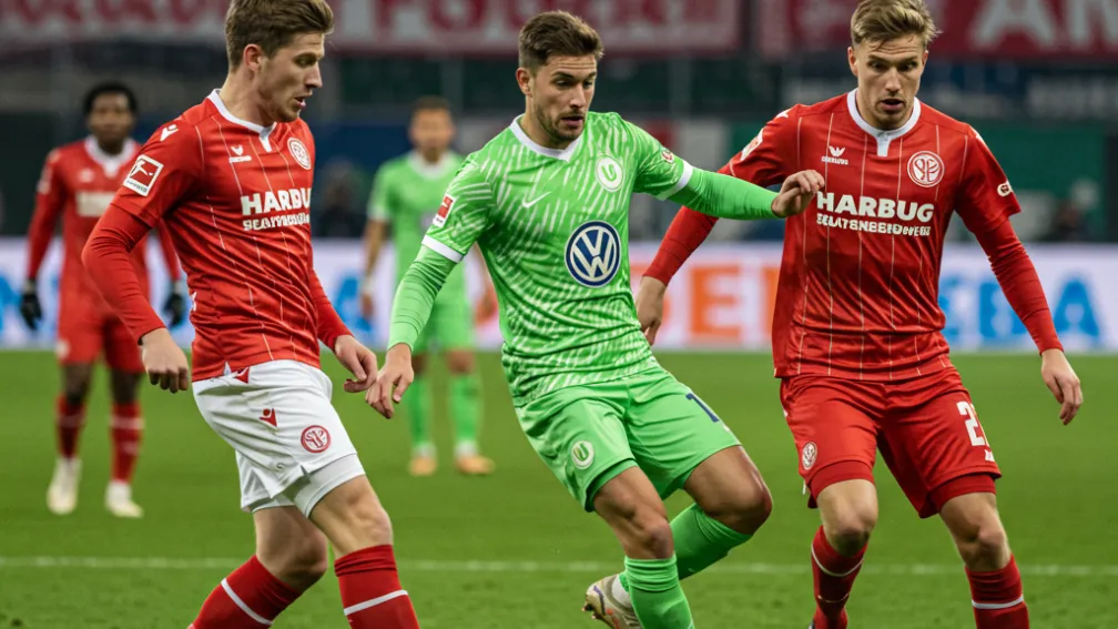 Mainz 05 și Wolfsburg remizează spectaculos în Bundesliga