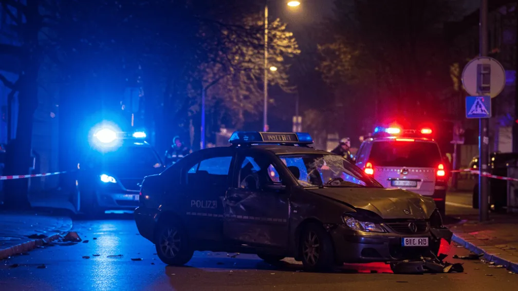 Marzahn: Șofer (20) fuge de poliție după o cursă ilegală