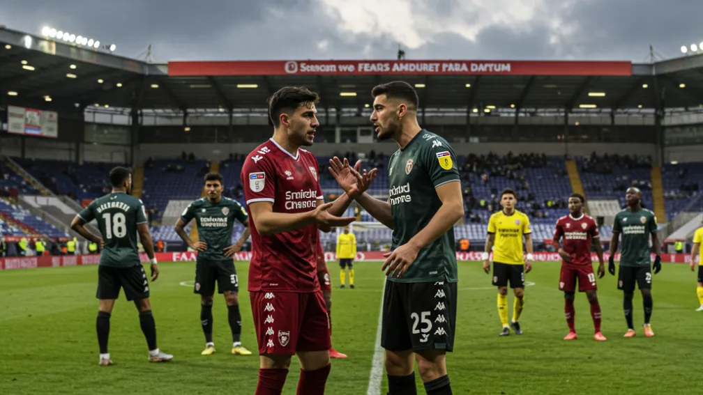 Scandal la finalul meciului! Starurile HSV, conflict aprins pe teren