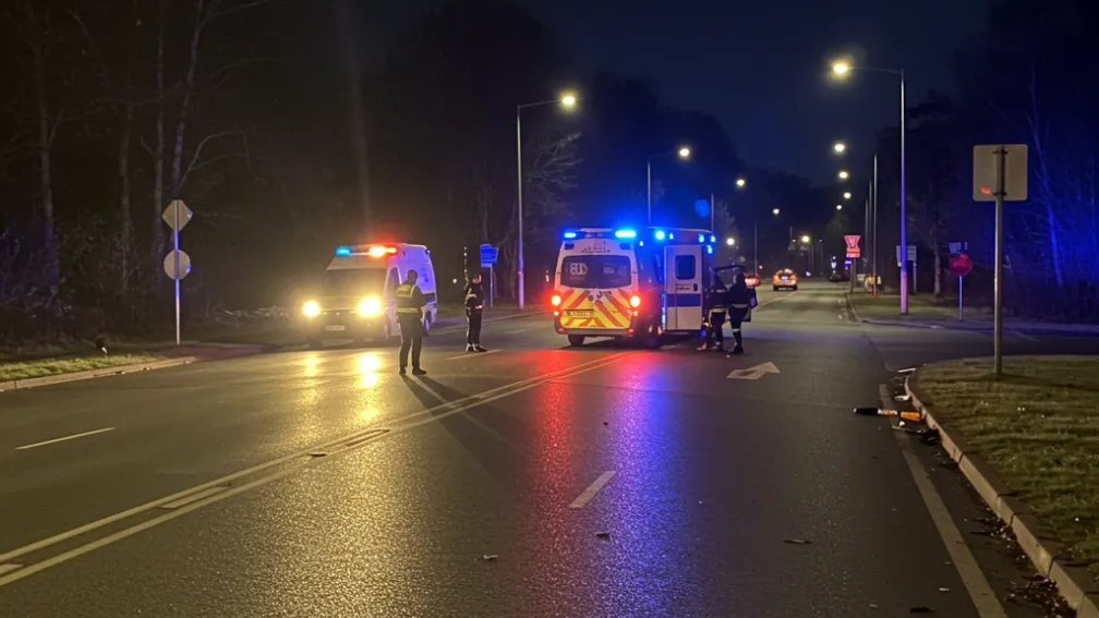 Bielefeld: Mercedes lovește un pieton (72 de ani)
