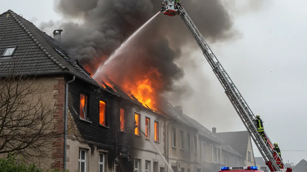 Incendiu la Wedel – Intervenție majoră la un local de evenimente