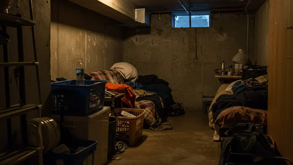 Erfurt: Un om al străzii (47 de ani) locuiește într-o pivniță