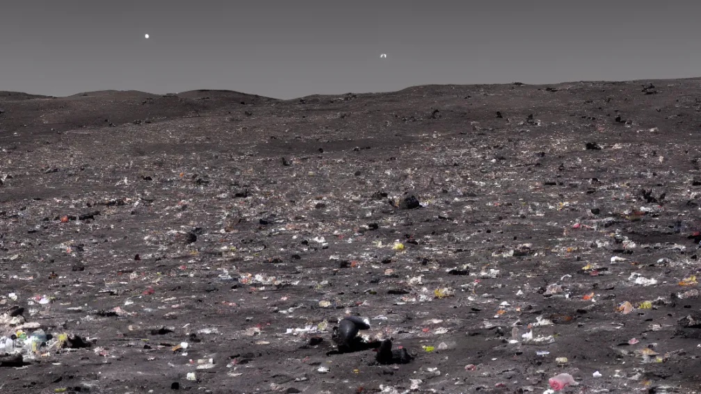 NASA oferă 2,7 milioane de euro! - Cine vrea să curețe Luna de 96 de pungi cu excremente?