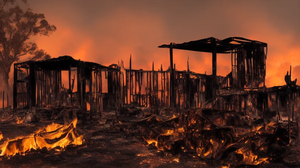 Incendiu la un carport în Lichtenhain provoacă explozii
