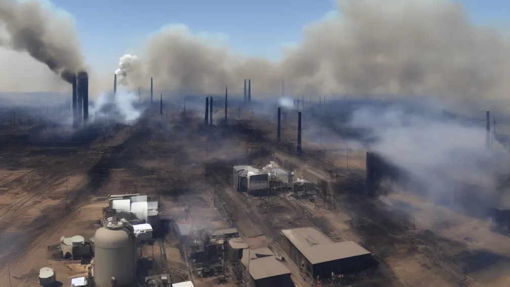 Incendiu la o centrală de biogaz în Löcknitz