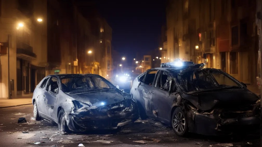 Berlin: Un bărbat beat (35 de ani) vandalizează o mașină