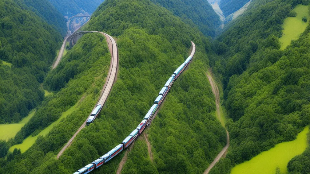 Doar un tren de marfă în 16 luni - Această nouă linie ferată este un eșec de miliarde!