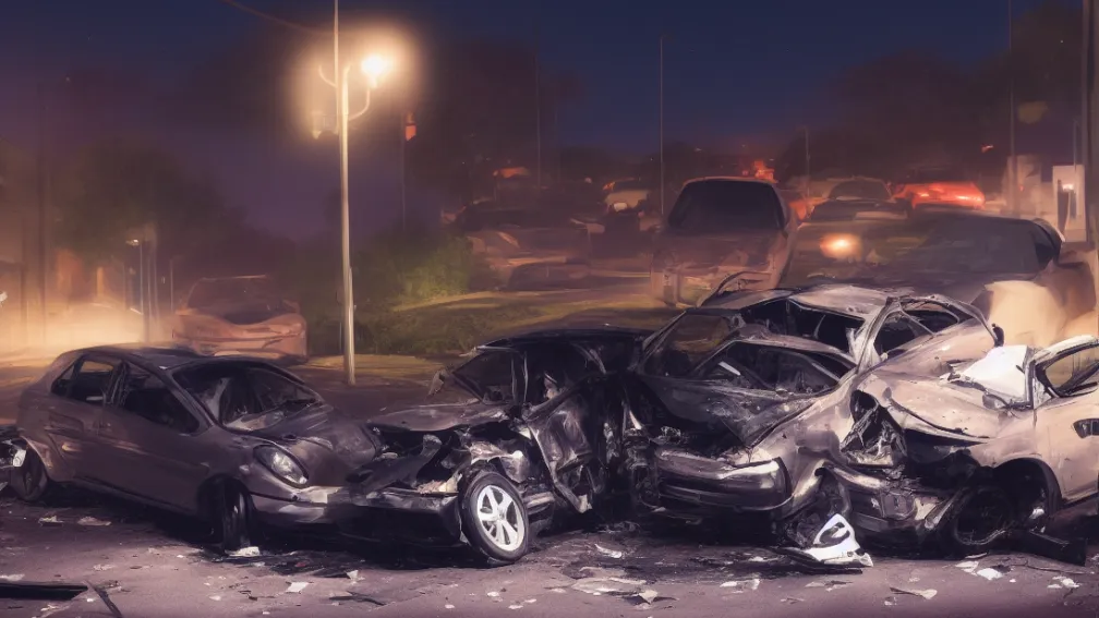 Șofer băut fuge de poliție în Kiel și provoacă accident