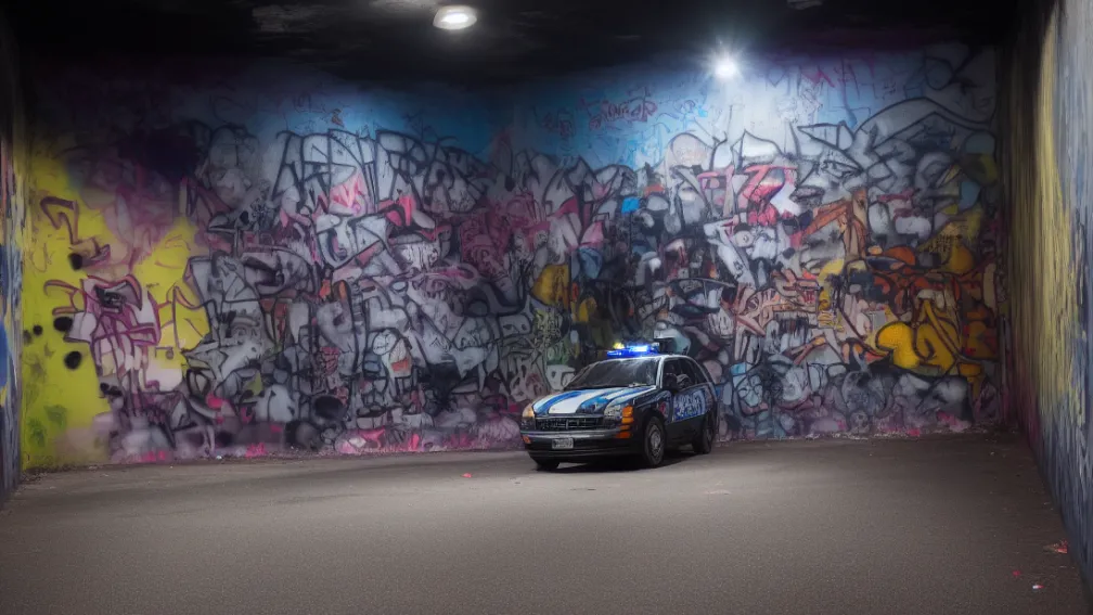 Dortmund: Poliția prinde un trio de grafferi