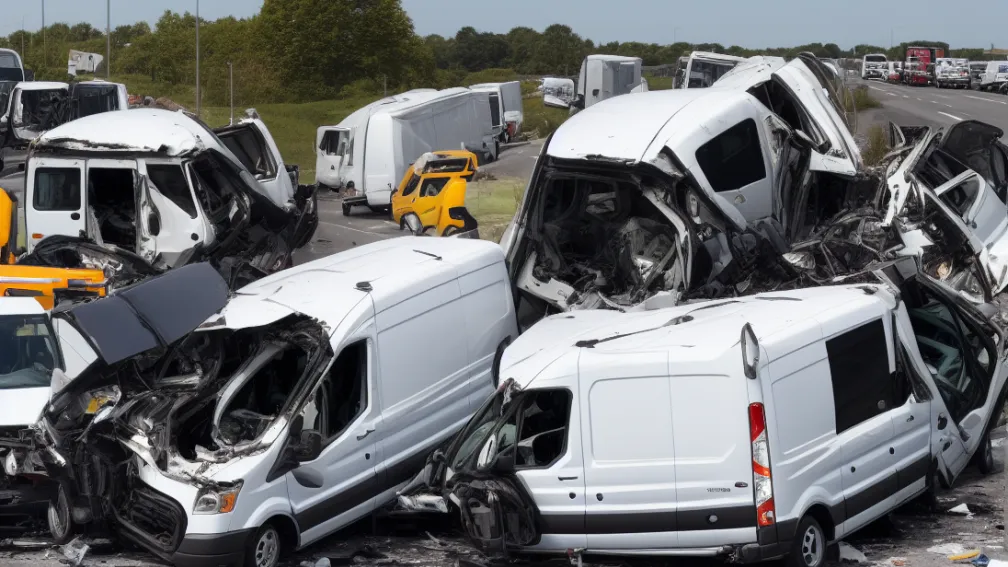 Accident grav pe A5: Două persoane rănite