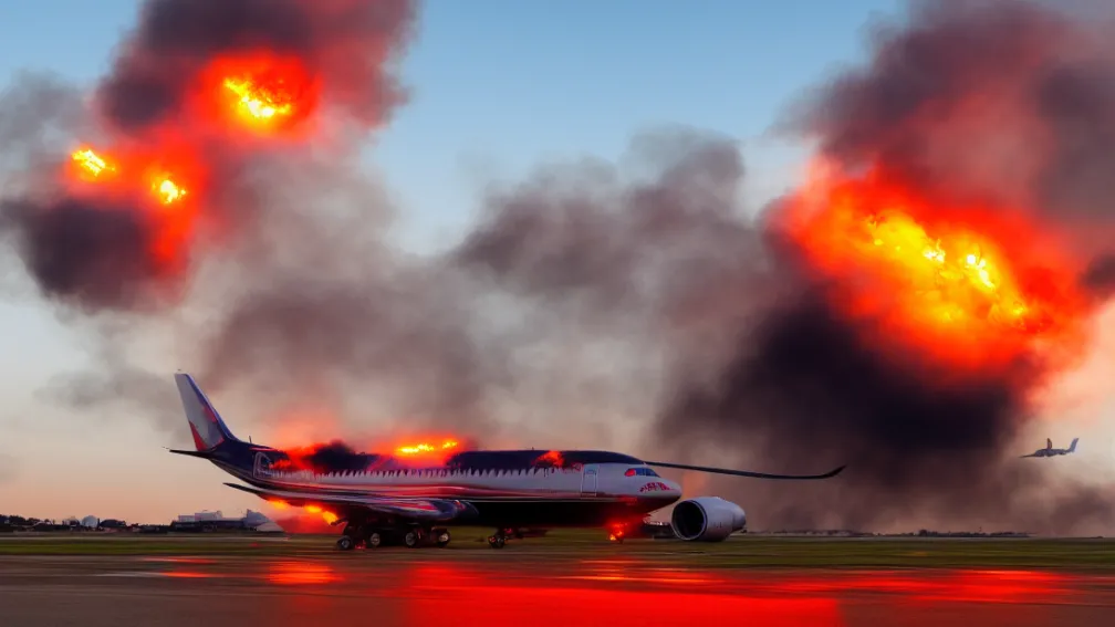 Incendiu la bord: 282 de pasageri evacuați în Orlando