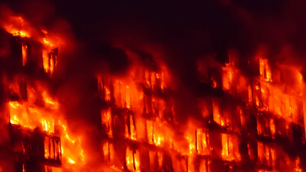 Incendiu provocat de un chiriaș în Wolfsburg