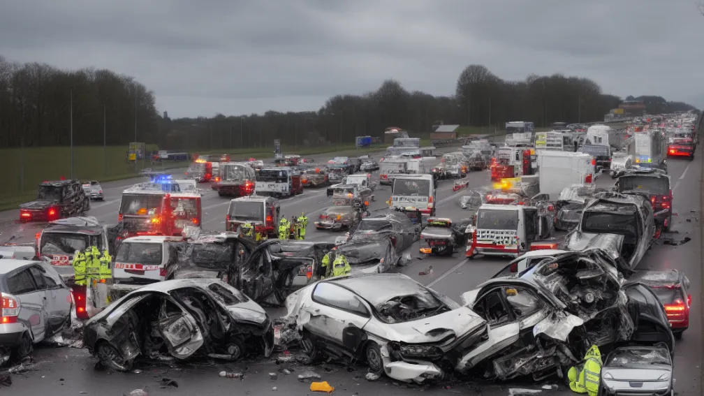 Bremen: Boală cauzează accident grav pe B74