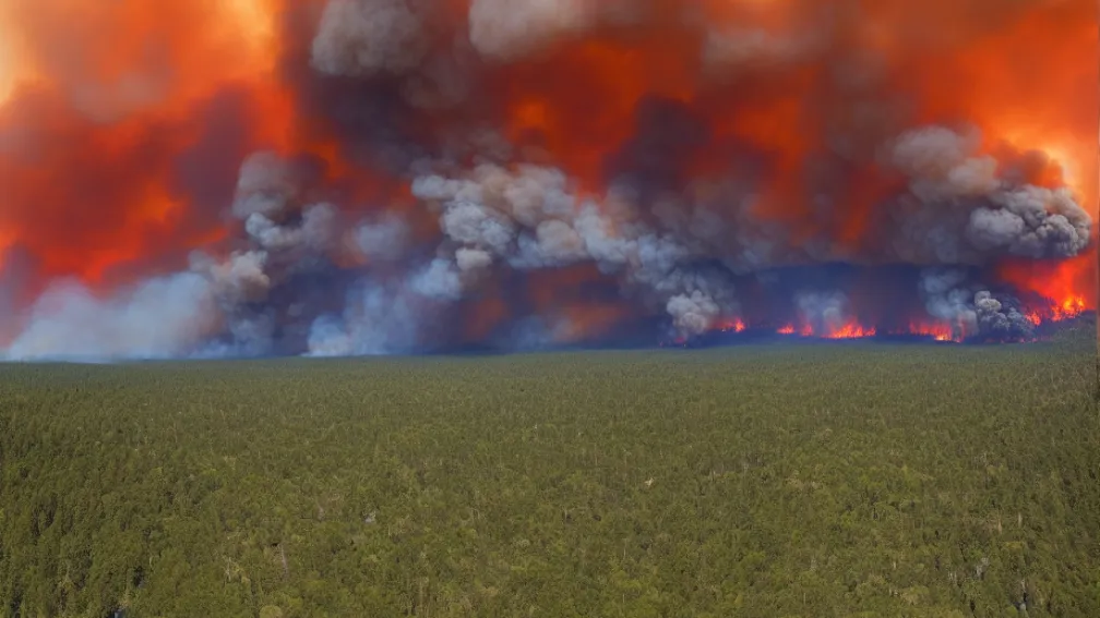 Incendii devastatoare în apropiere de New York