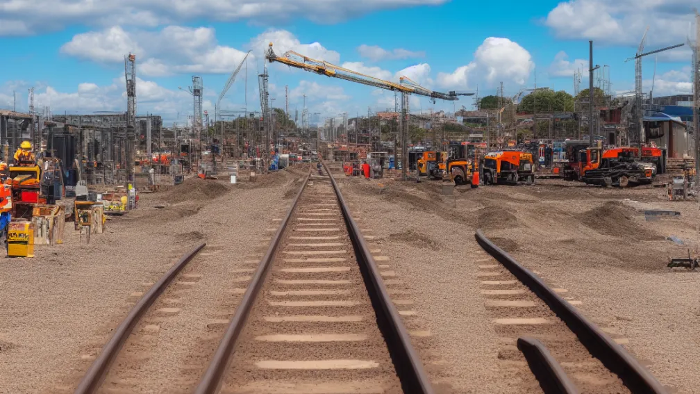 Lucrări ample de construcție – Calea ferată blochează o linie importantă lângă Frankfurt