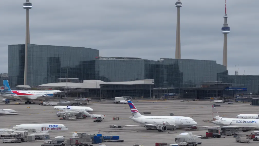 Schimb de focuri la aeroportul din Toronto, terminal blocat