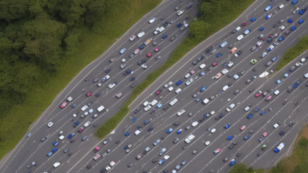 Convoi nupțial blochează autostrada A57 lângă Düsseldorf