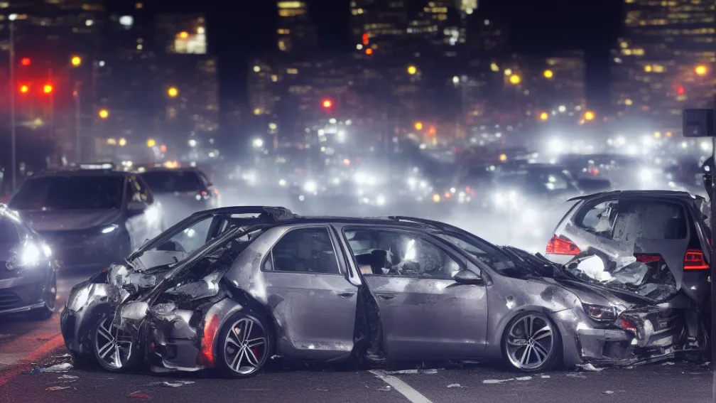 Frankfurt: Șofer fugar după accident cu VW Golf GTI