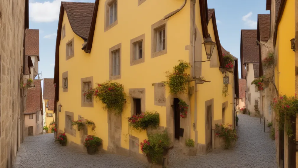 1986 în Rothenburg ob der Tauber - Papa Francisc a fost chiriașul lor
